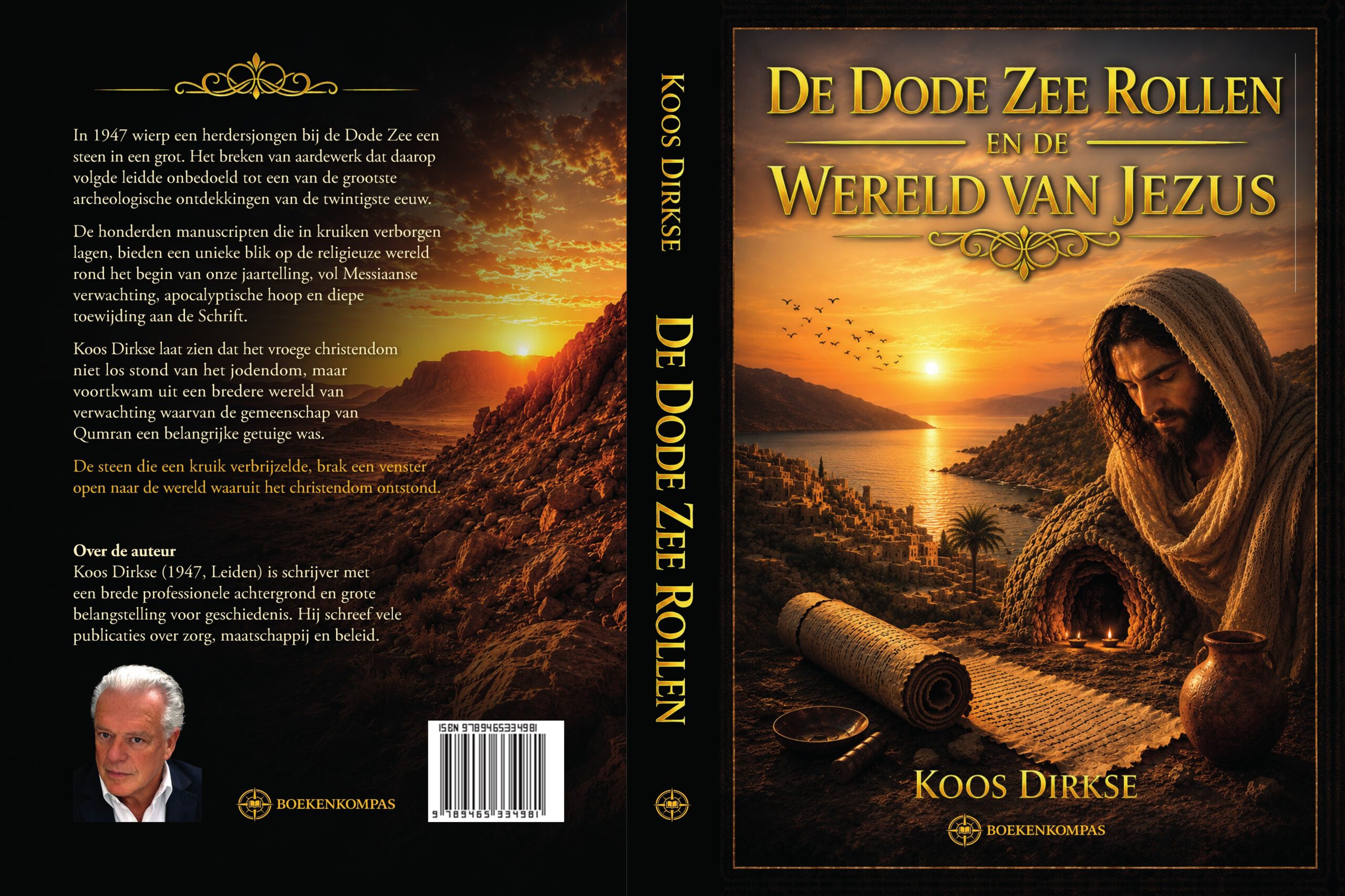 De Dode Zeerollen en de wereld van Jezus – achterkant, rug en voorkant
