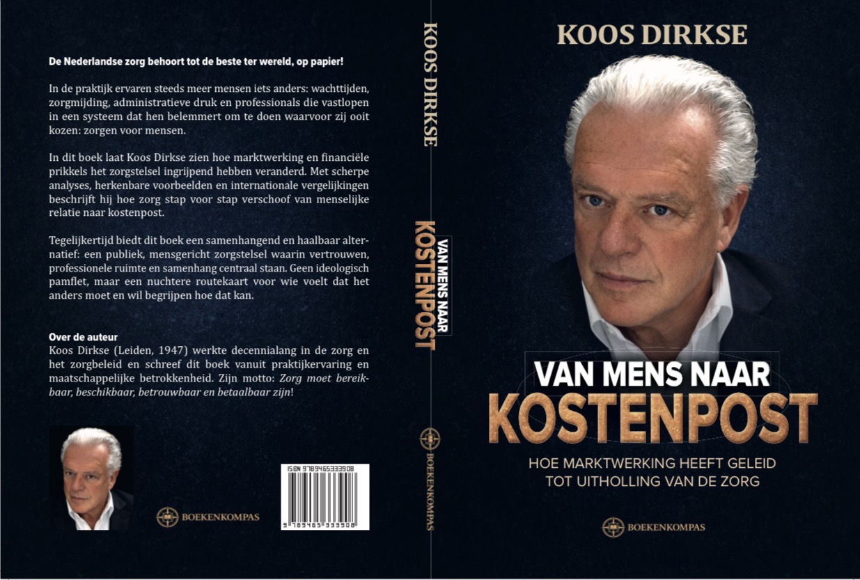 Van mens naar kostenpost – achterkant, rug en voorkant