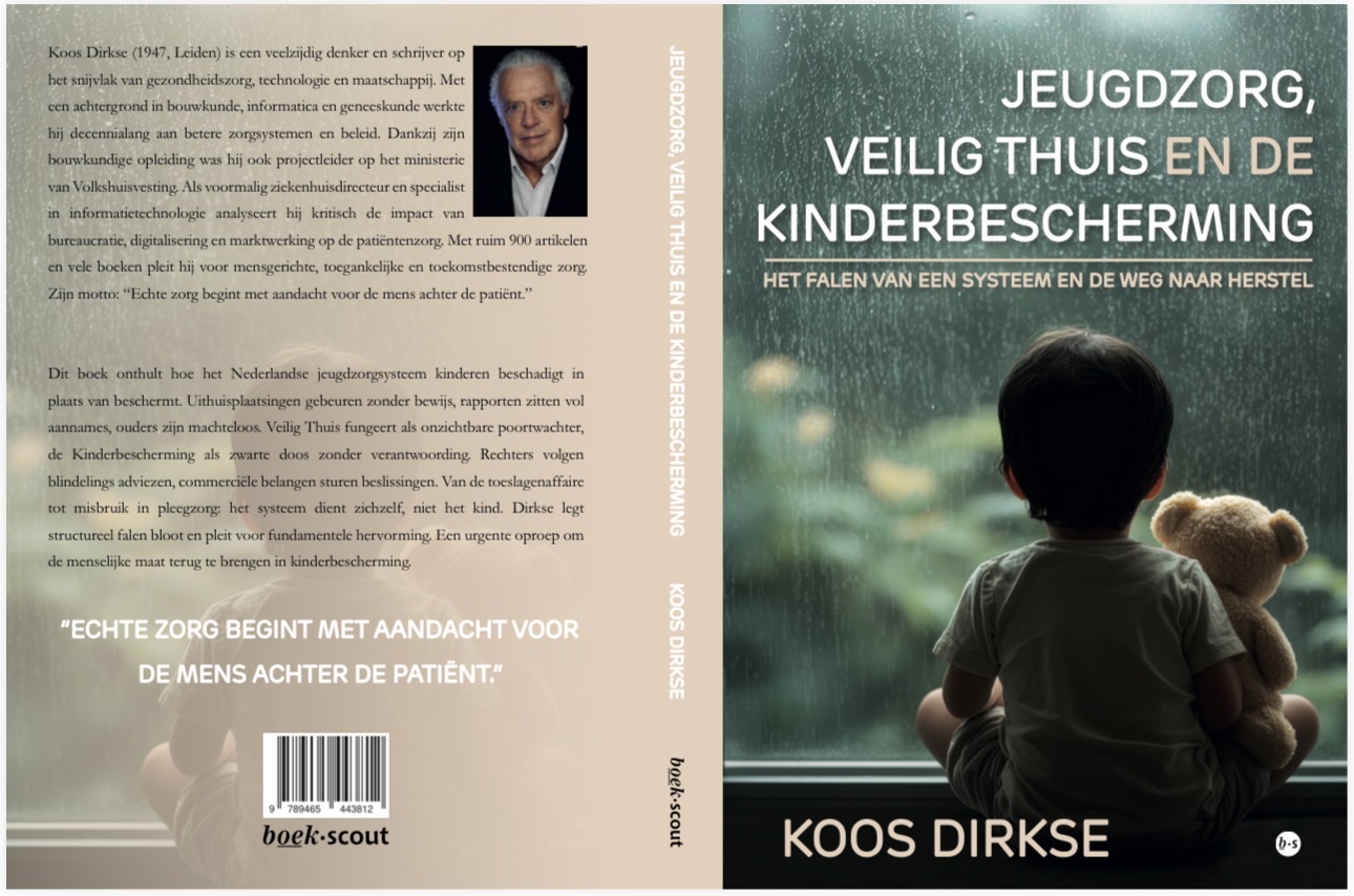 Jeugdzorg, Veilig Thuis en de Kinderbescherming – achterkant, rug en voorkant