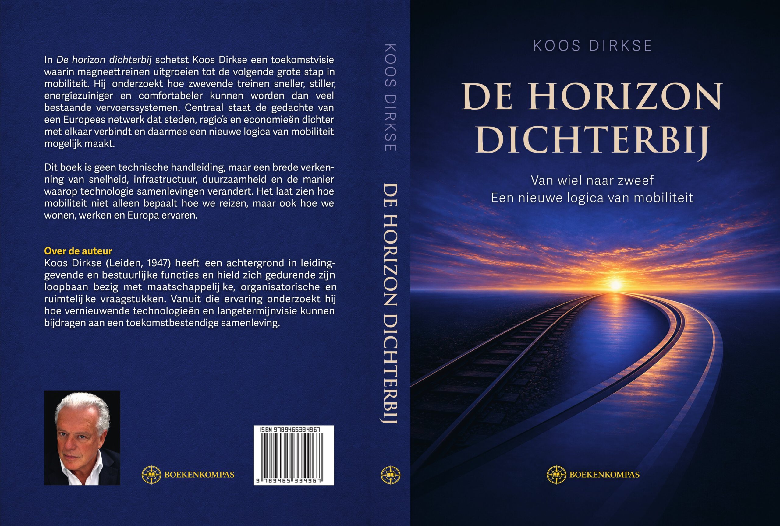 De horizon dichterbij – achterkant, rug en voorkant